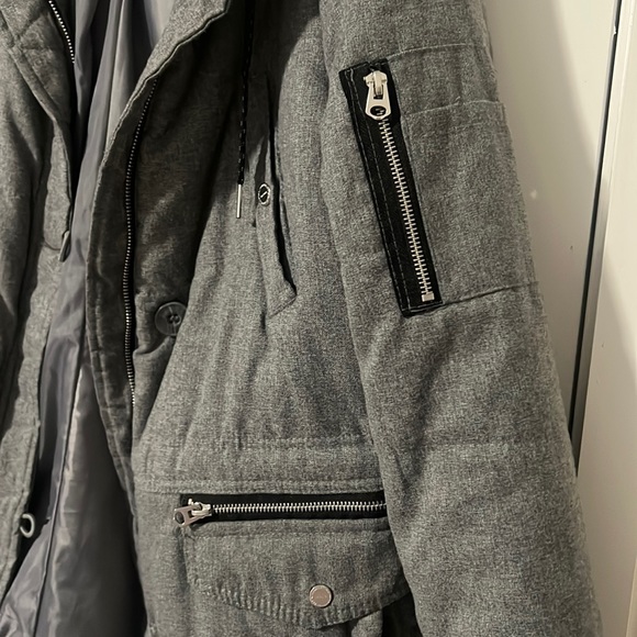 Urban Republic Gray zip up Jacket with Hood - Picture 3 of 5